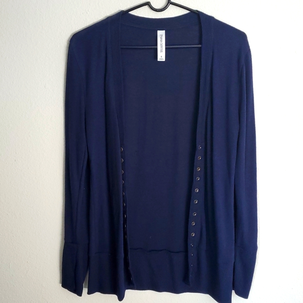 Cardigan small navy